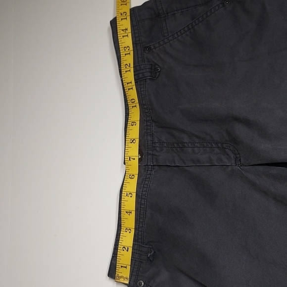 Banana Republic Wide leg 100% cotton charcoal  Jeans Size 6 - Picture 9 of 11